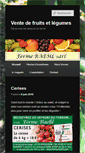 Mobile Screenshot of ferme-baehl.com
